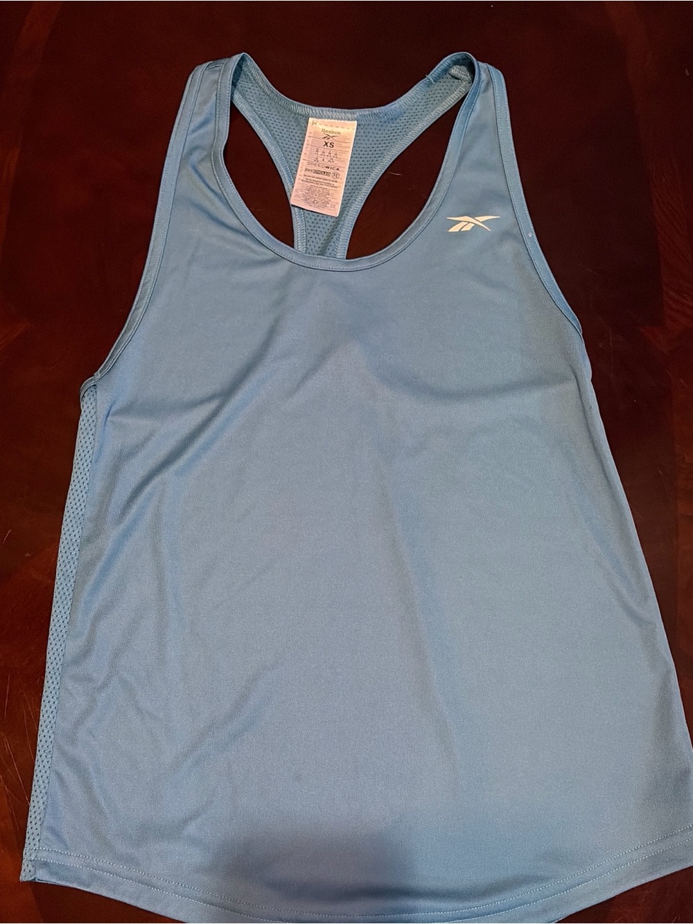 Reebok Blue Performance Racerback Tank